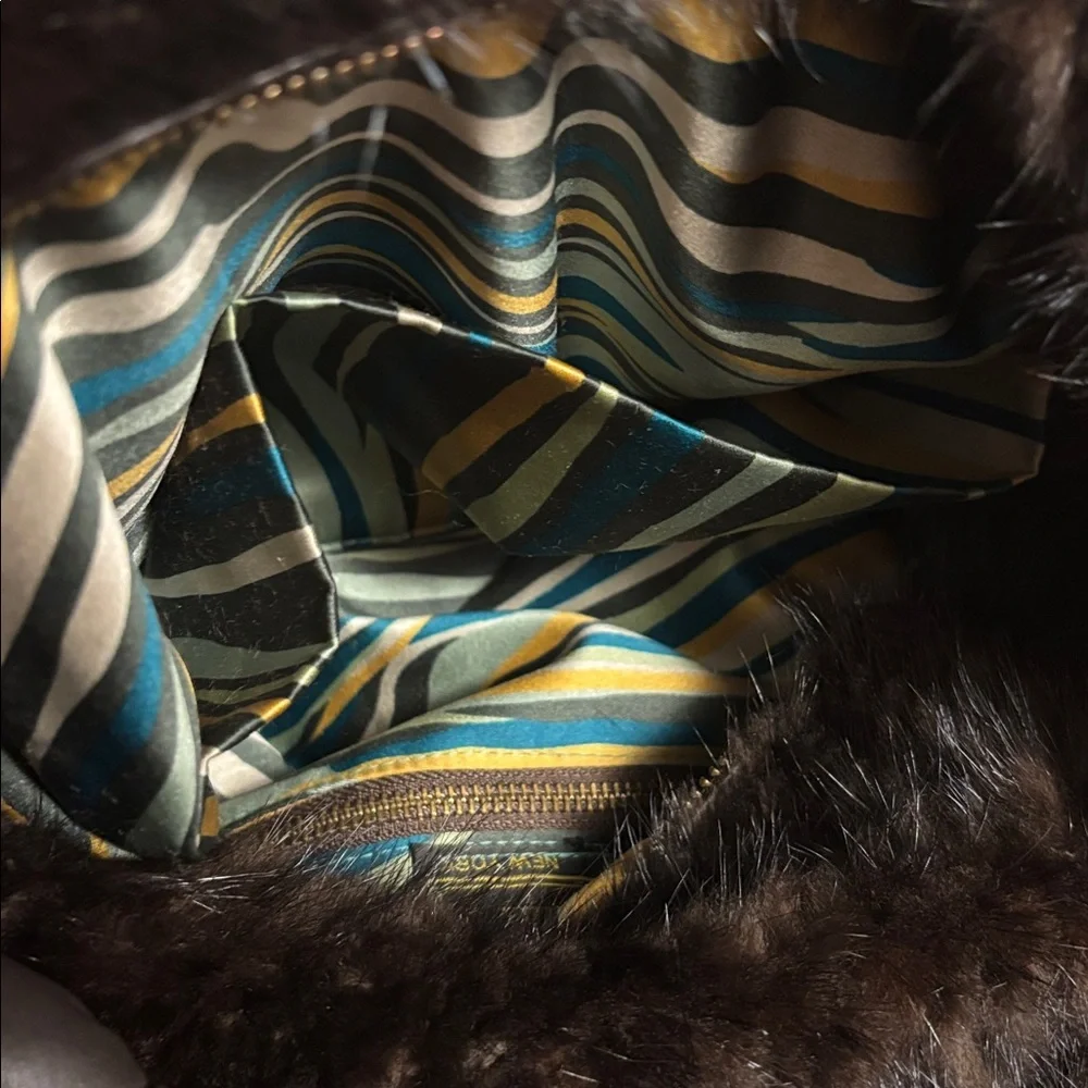 Kōkin New York Genuine fur handbag